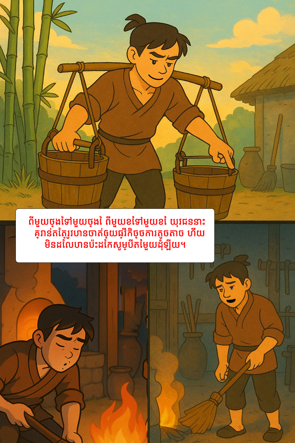 ជាងដែក និង ដាវ: Oneshot